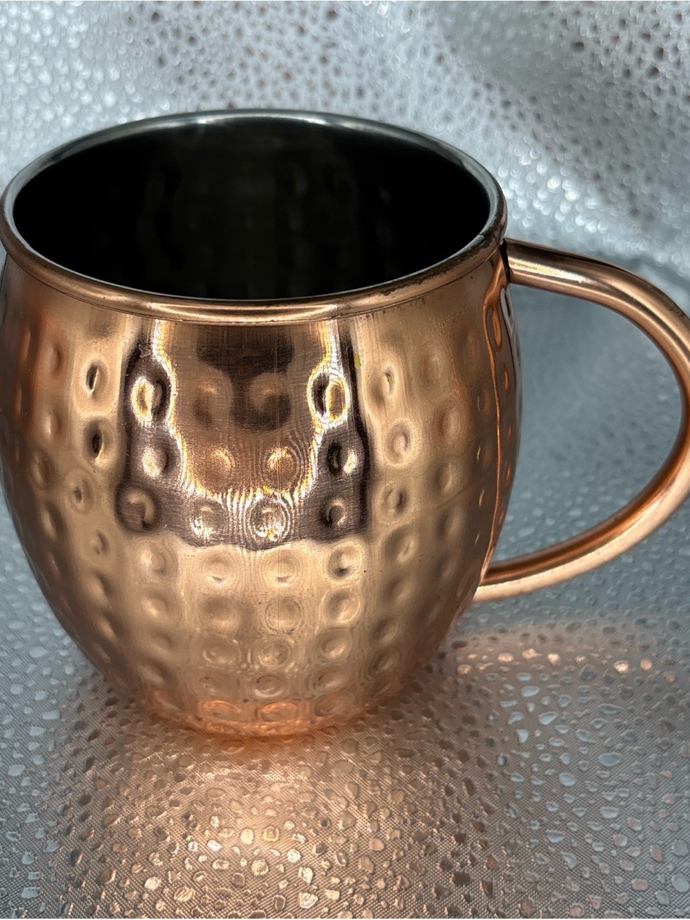 Copper-Tone Hammered Moscow Mule Mug - Home Dining